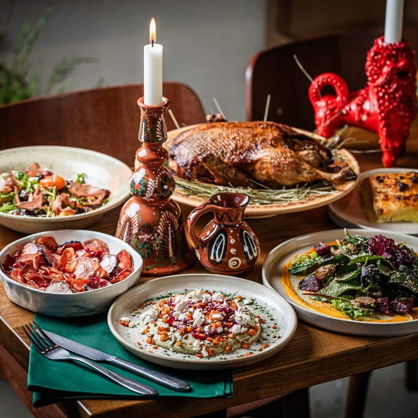 New Year’s Dinner with Duck